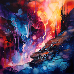 Naklejka premium Abstract wallpaper