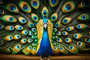 Foto op Plexiglas peacock feather © muhammad