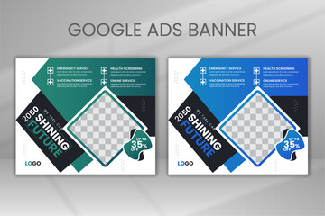 Hospital Healthcare Center Google Ads Banner