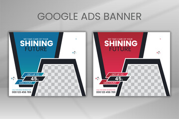 Social Media Google Ads Medical Banner Design