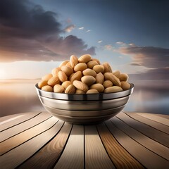 potatoes in a bowl Created using generative AI tools