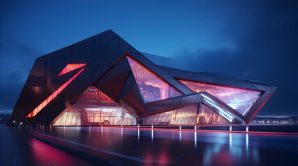 Modern Architecture in the City of the Arts and the Sciences.