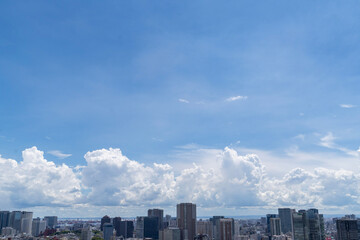 cityscape and skyline with buildings