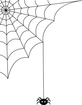 Creepy line art of a spider, crawling across lurking in the shadows Colorful abstract a spider Whimsical of a spider, spinning a web Halloween line art of a spider Simple minimalist