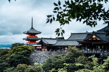 japanese temple, kiyomizudera