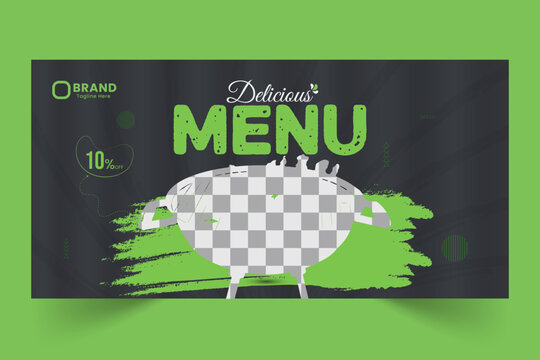 Food menu Billboard Design