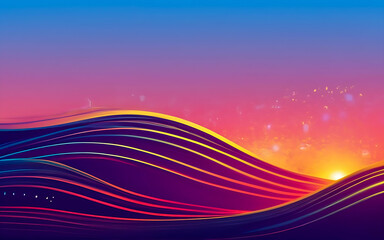 Modern Abstract Background High Tech illustration  