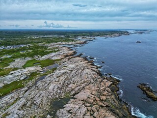  Peggy's Cove in Nova Scotia Canada.
