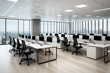 conference room with chairs