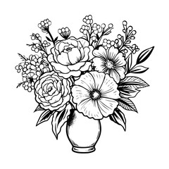 Bouquet Vector