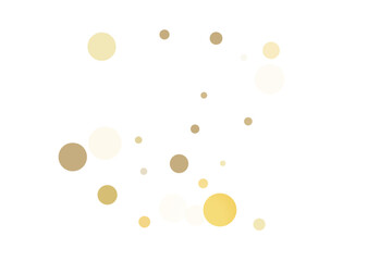 Gold glitter confetti, great design for any purpose. Party decor.