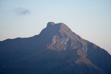 Fototapeta na wymiar Buteanu Peak, Fagaras Mountains, Romania 