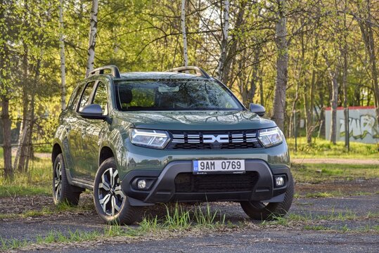 Dacia Duster 4x4. General view. 04-27-2023, Prague, Czech Republic.