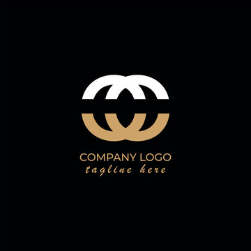 Initial letter cc logo,letter cc logo,letter oo logo vector template.letter CC logo,letter OO logo,letter CO, OC logo,brand and company logo,vector template,t shirt design.luxury logo.