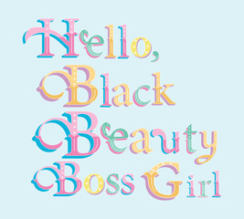 Typography Quotes Illustration