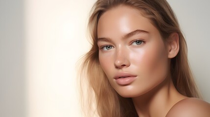 Fototapeta premium Captivating Beauty Makeup Skin Care Hair care beauty photos