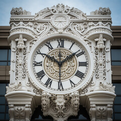 Fototapeta na wymiar detail of the clock