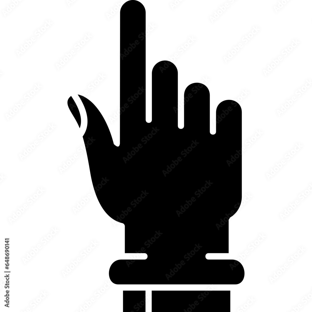 Sticker Hand click Icon