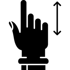 Vertical Scroll Icon