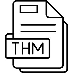 Thm File Format Icon