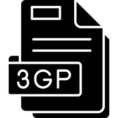 3gp File Format Icon