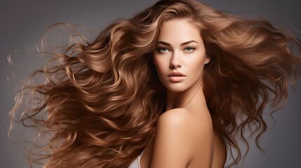 Obraz premium Captivating Beauty Makeup Skin Care Hair care beauty photos