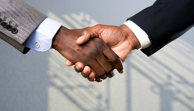 Handshake business men