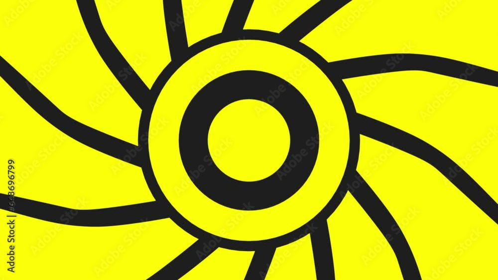 Poster gray yellow abstract background for intro or ending screensaver. rendering animation.
