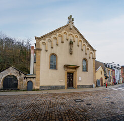 Fototapeta premium Romanian Orthodox Church Nativity of the Lord - Luxembourg City, Luxembourg