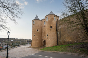 Fototapeta na wymiar Three Towers Gate - Luxembourg City, Luxembourg