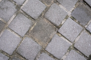stone block paving