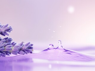 bubbles water drops background for cosmetics advertising. skin care.