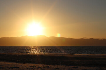 Lindo Por do Sol no Mar de Florianópolis