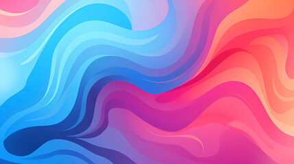 Hand drawn cartoon beautiful colorful gradient background pattern
