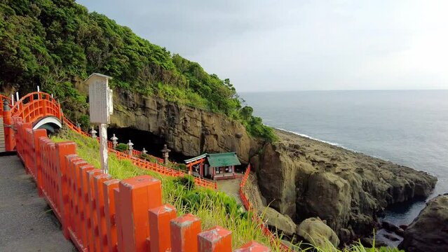 Udo Jingu shrine Miyazaki coast Nichinan Japan