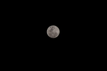 Foto da lua cheia © Vincius