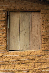Detail of a typical mud house window