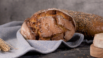 Fresh homemade bread