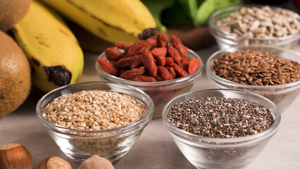Healthy vegan food
