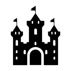 Obraz premium castle icon