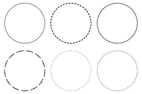 simple circle set PNG transparent