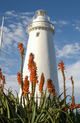 Cape Willoughby lighthouse on Kangaroo island at Cape Willoughby The first lighthouse built in South Australia in 1852.