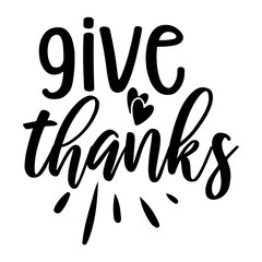 Give Thanks Svg