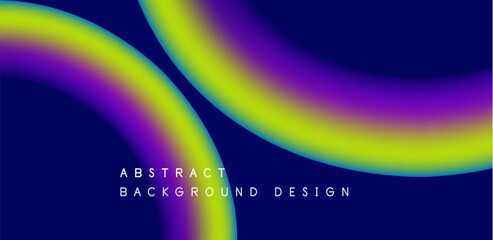 Abstract vector backdrop with fluid, geometric elements. Harmonious blend of form and color, evoking dynamic and captivating visual landscape for wallpaper, banner, background, landing page