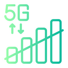 no signal gradient icon