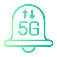 notification gradient icon