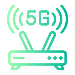 router gradient icon