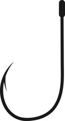 낚시 바늘 벡터 일러스트
