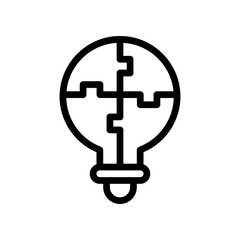 ideas line icon