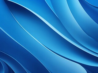 Abstract Fluid blue wallpaper background, Generative AI